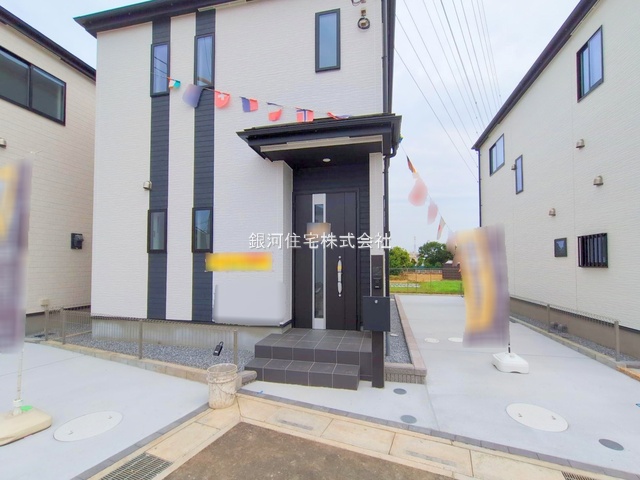 G00370077 埼玉県川口市大字安行小山 新築一戸建て 3390万円 土地面積105.10m² (約31.79坪) 建物面積89.01m² (約26.92坪) 間取り４ＬＤＫ 築年月2025年04月(築１年以内)【外観8】