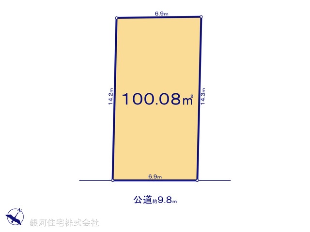 G00370290 千葉県千葉市稲毛区穴川町 土地 2748万円【区画図】