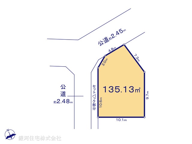 G00370305 東京都八王子市川口町 土地 1830万円【区画図】