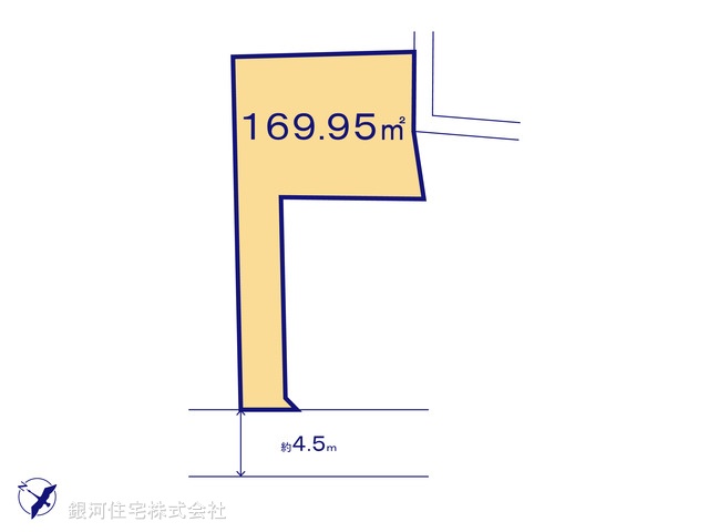G00370401 神奈川県秦野市西田原 土地 1200万円【区画図】