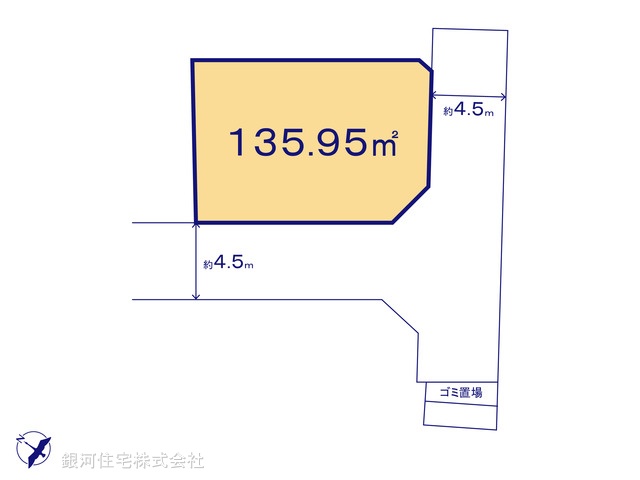 G00370403 神奈川県秦野市西田原 土地 1320万円【区画図】