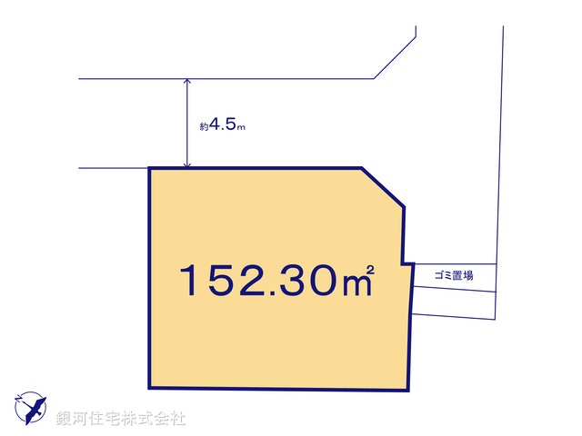 G00370408 神奈川県秦野市西田原 土地 1320万円【区画図】
