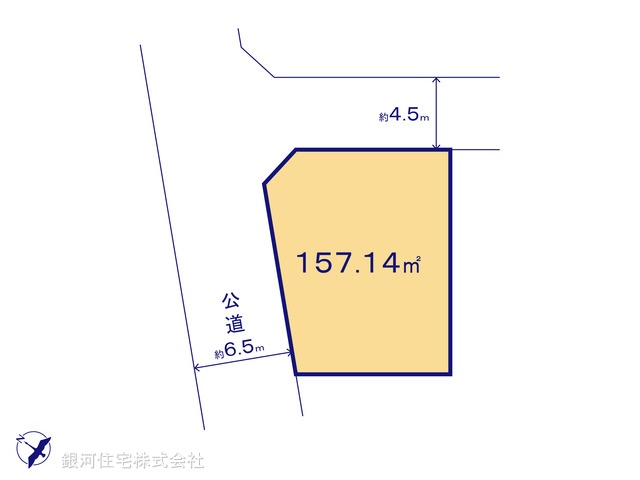 G00370411 神奈川県秦野市西田原 土地 1380万円【区画図】