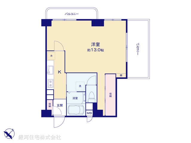 G00370605 東京都文京区千石２丁目 中古マンション 2680万円【間取図】
