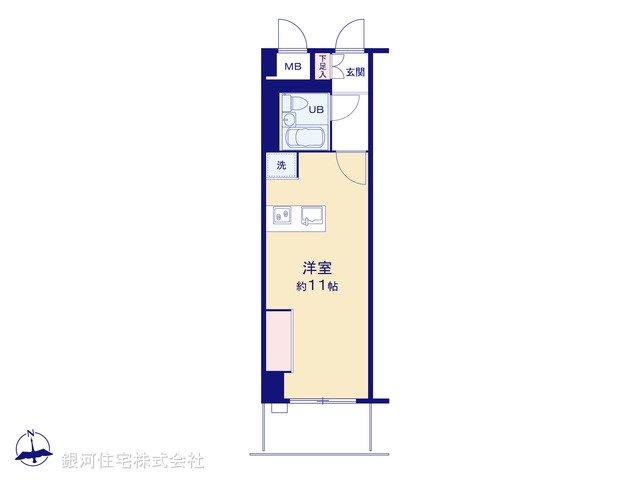 G00370641 東京都世田谷区北沢２丁目 中古マンション 3680万円【間取図】