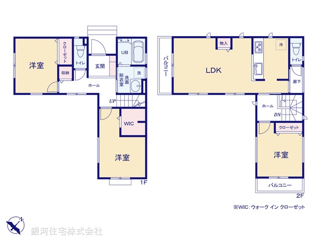 G00370710 東京都八王子市大和田町１丁目 新築一戸建て 3780万円【間取図】