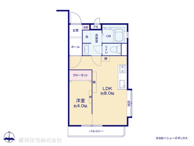 G00370750 東京都世田谷区世田谷４丁目 中古マンション 3280万円【間取図】