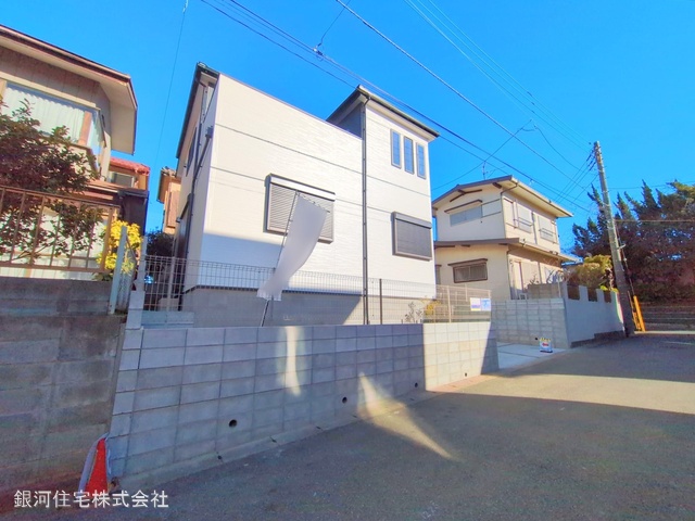 G00370997 千葉県柏市つくしが丘５丁目 新築一戸建て 4180万円 土地面積126.28m² (約38.19坪) 建物面積100.44m² (約30.38坪) 間取り４ＬＤＫ 築年月2025年01月(築１年以内)【外観11】