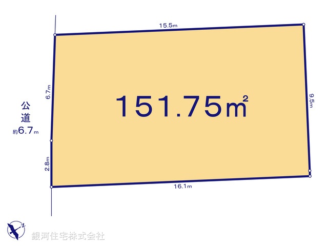 G00371033 東京都八王子市川口町 土地 1580万円【区画図】