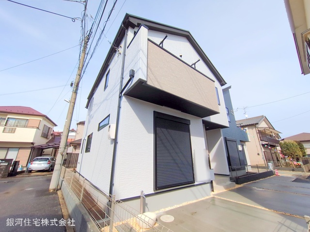 G00371092 千葉県我孫子市寿２丁目 新築一戸建て 3280万円 土地面積115.28m² (約34.87坪) 建物面積101.44m² (約30.68坪) 間取り４ＬＤＫ 築年月2025年02月(築１年以内)【外観12】
