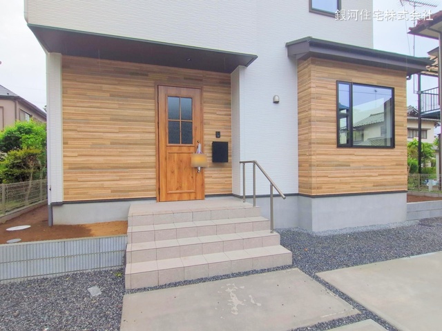 G00371198 千葉県柏市高柳 新築一戸建て 4699万円 土地面積189.52m² (約57.32坪) 建物面積108.99m² (約32.96坪) 間取り４ＬＤＫ 築年月2025年05月【外観5】