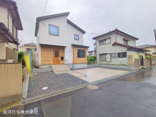 G00371198 千葉県柏市高柳 新築一戸建て 4699万円 土地面積189.52m² (約57.32坪) 建物面積108.99m² (約32.96坪) 間取り４ＬＤＫ 築年月2025年05月【外観14】
