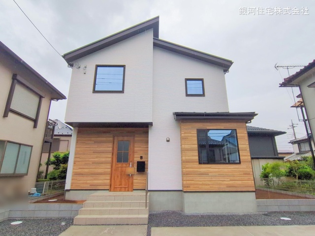 G00371198 千葉県柏市高柳 新築一戸建て 4699万円 土地面積189.52m² (約57.32坪) 建物面積108.99m² (約32.96坪) 間取り４ＬＤＫ 築年月2025年05月【外観15】