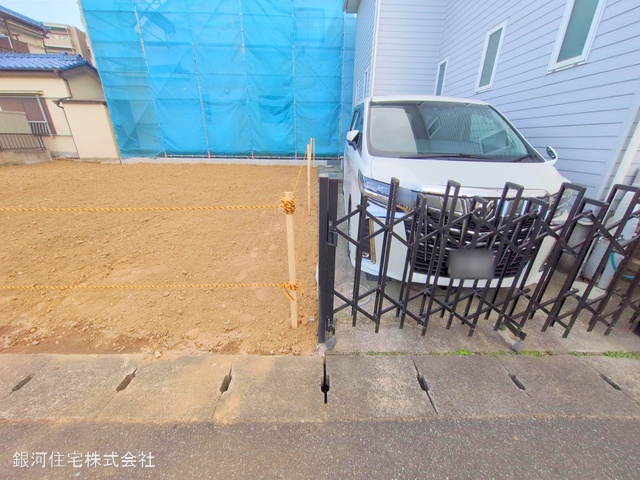 G00371237 千葉県松戸市新松戸南１丁目 新築一戸建て 5899万円 土地面積107.01m² (約32.37坪) 建物面積103.77m² (約31.39坪) 間取り４ＬＤＫ 築年月2025年06月【外観15】