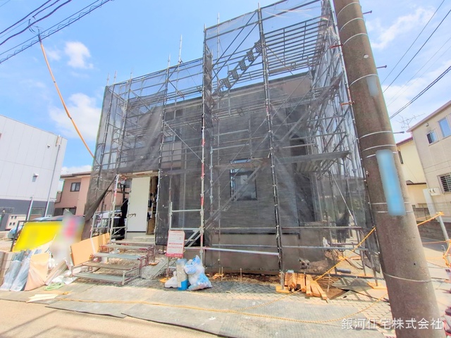 G00371245 千葉県我孫子市東我孫子2丁目 新築一戸建て 4599万円 土地面積127.85m² (約38.67坪) 建物面積105.37m² (約31.87坪) 間取り4LDK 築年月2025年06月