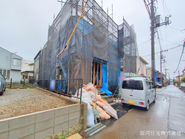 G00371245 千葉県我孫子市東我孫子２丁目 新築一戸建て 4599万円 土地面積127.85m² (約38.67坪) 建物面積105.37m² (約31.87坪) 間取り４ＬＤＫ 築年月2025年06月【外観5】