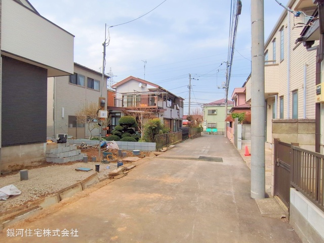 G00371322 千葉県流山市向小金３丁目 新築一戸建て 4399万円 土地面積154.99m² (約46.88坪) 建物面積112.79m² (約34.11坪) 間取り４ＬＤＫ 築年月2025年05月【外観13】