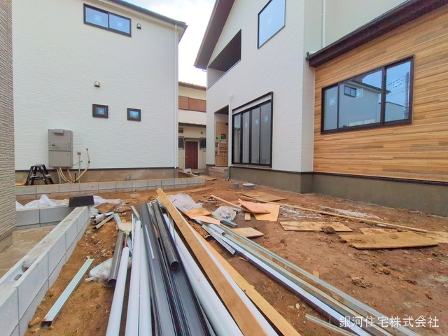 G00371322 千葉県流山市向小金３丁目 新築一戸建て 4399万円 土地面積154.99m² (約46.88坪) 建物面積112.79m² (約34.11坪) 間取り４ＬＤＫ 築年月2025年05月【外観18】