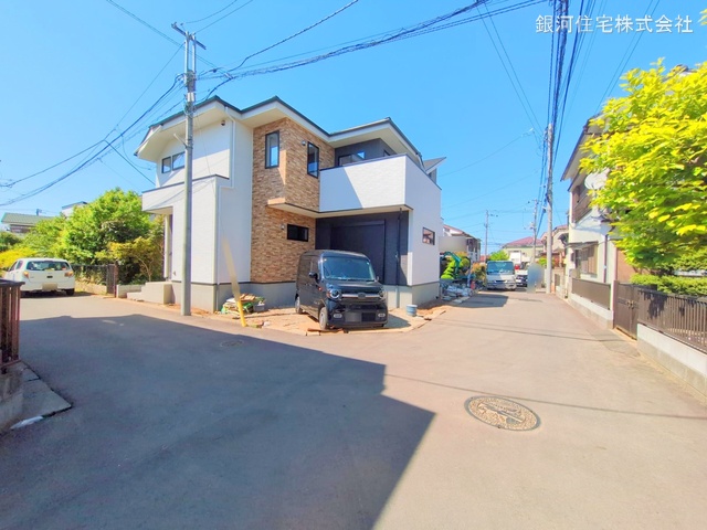 G00371323 千葉県流山市向小金３丁目 新築一戸建て 4699万円 土地面積102.34m² (約30.95坪) 建物面積103.81m² (約31.40坪) 間取り４ＬＤＫ 築年月2025年05月【外観3】