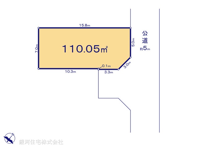 G00371373 東京都東村山市野口町１丁目 土地 4490万円【区画図】
