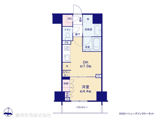 G00371406 東京都墨田区太平３丁目 中古マンション 5490万円【間取図】