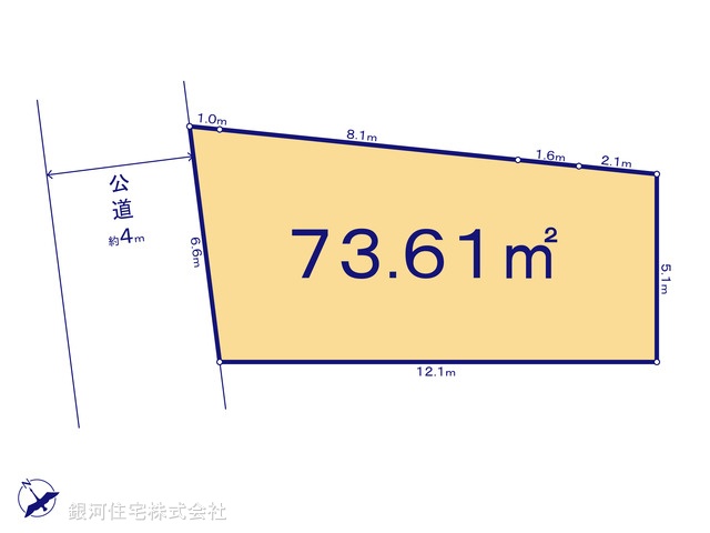 G00371675 東京都目黒区上目黒５丁目 土地 1億4320万円【区画図】