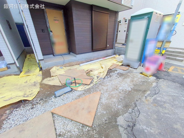G00371728 東京都北区王子５丁目 新築一戸建て 5980万円 土地面積44.28m² (約13.39坪) 建物面積64.37m² (約19.47坪) 間取り３ＤＫ 築年月2025年04月(築１年以内)【外観9】