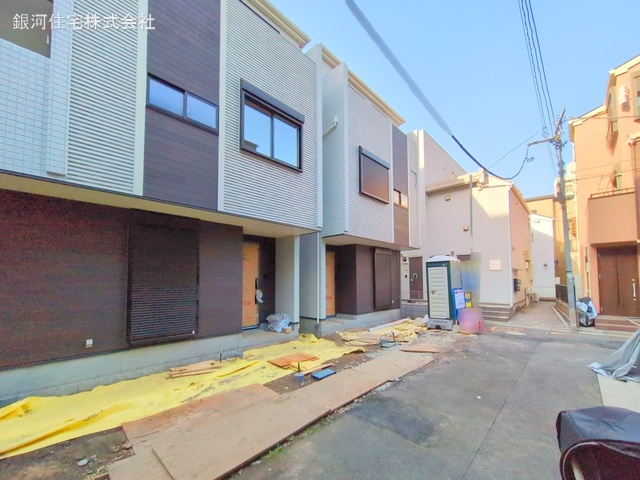 G00371728 東京都北区王子５丁目 新築一戸建て 5980万円 土地面積44.28m² (約13.39坪) 建物面積64.37m² (約19.47坪) 間取り３ＤＫ 築年月2025年04月(築１年以内)【外観13】