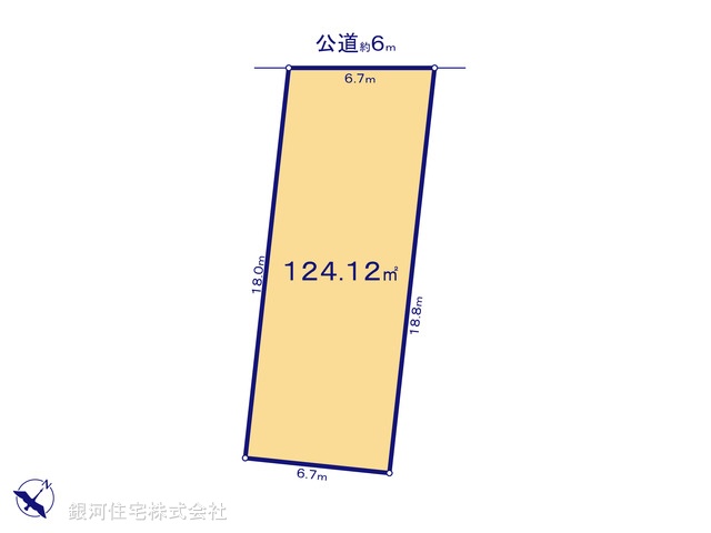 G00371798 千葉県佐倉市臼井田 土地(建築条件付土地) 1400万円【区画図】