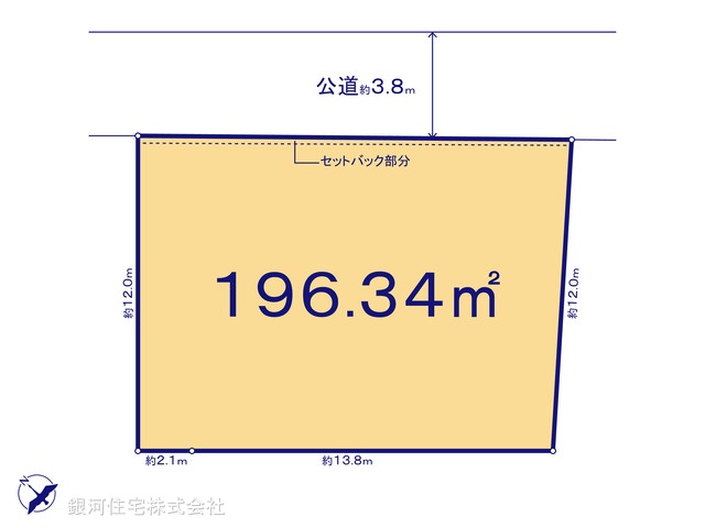 G00372563 埼玉県入間市大字小谷田 土地 1199万円【区画図】