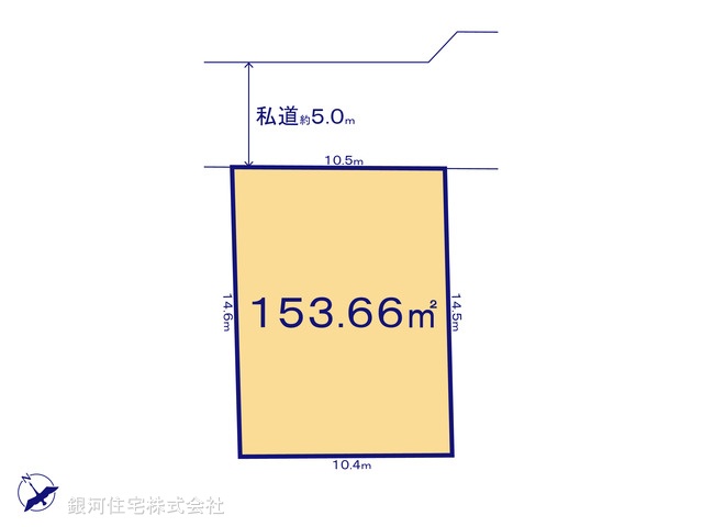 G00372664 千葉県柏市高柳新田 土地 2999万円【区画図】