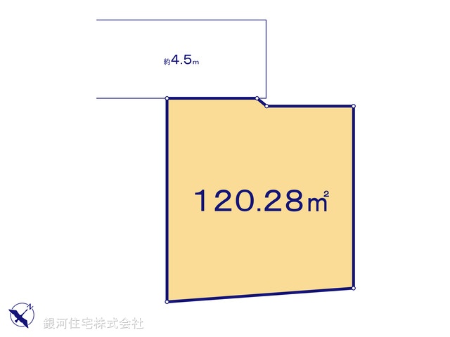 G00372873 神奈川県相模原市中央区共和３丁目 土地 3280万円【区画図】
