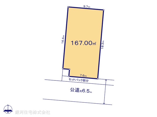 G00372922 千葉県船橋市二和西５丁目 土地 2690万円【区画図】