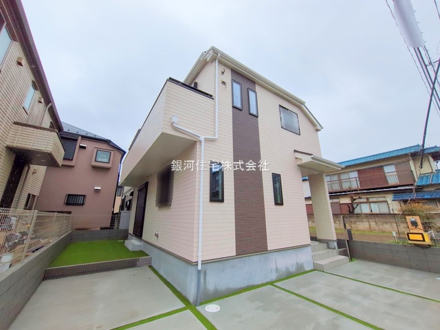 G00372923 東京都東村山市青葉町１丁目 新築一戸建て 3990万円 土地面積116.13m² (約35.12坪) 建物面積92.32m² (約27.92坪) 間取り４ＬＤＫ 築年月2025年03月(築１年以内)【外観9】