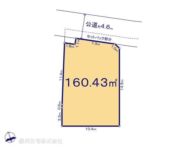 G00372960 千葉県市川市北国分２丁目 土地 3260万円【区画図】