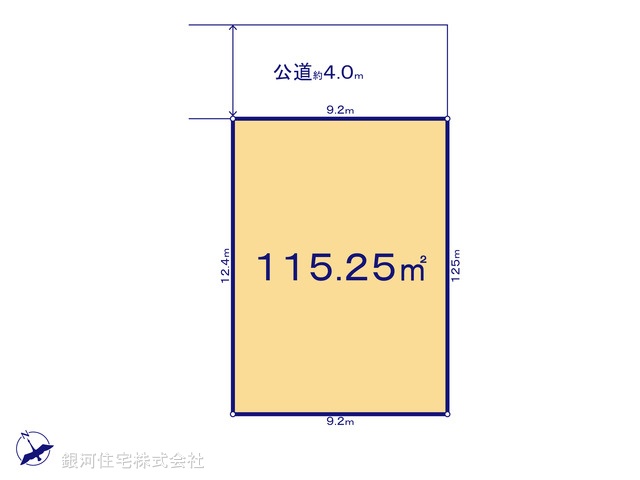 G00373006 埼玉県三郷市早稲田７丁目 土地 2780万円【区画図】