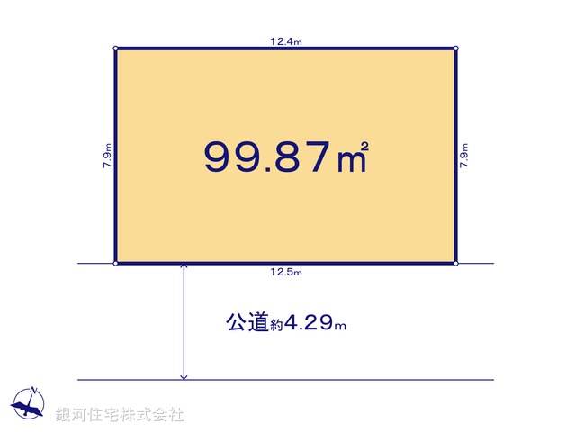 G00373007 埼玉県さいたま市桜区栄和２丁目 土地 3200万円【区画図】