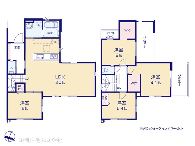 G00373029 埼玉県蓮田市桜台２丁目 新築一戸建て 4699万円【間取図】