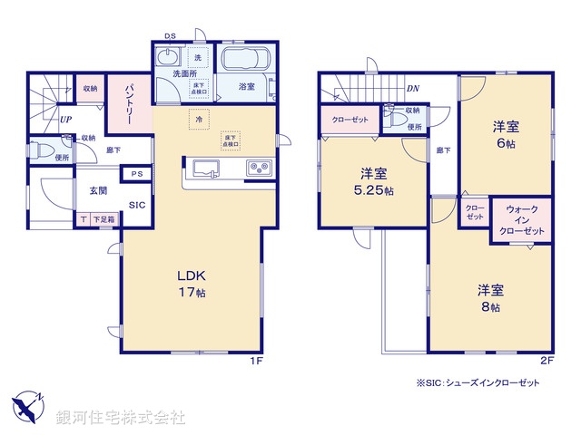 G00373321 千葉県柏市吉野沢 新築一戸建て 4290万円【間取図】