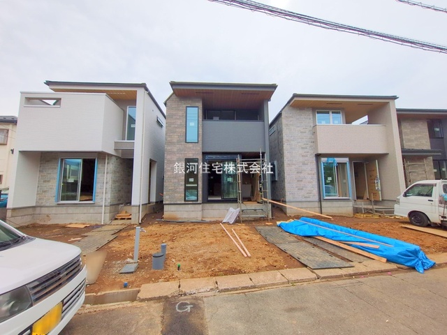 G00373475 千葉県船橋市薬円台３丁目 新築一戸建て 4390万円 土地面積110.00m² (約33.27坪) 建物面積101.02m² (約30.55坪) 間取り３ＳＬＤＫ 築年月2025年06月【外観10】