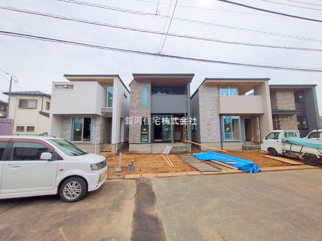 G00373475 千葉県船橋市薬円台３丁目 新築一戸建て 4390万円 土地面積110.00m² (約33.27坪) 建物面積101.02m² (約30.55坪) 間取り３ＳＬＤＫ 築年月2025年06月【外観11】