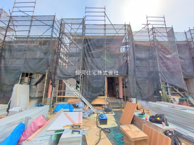 G00373475 千葉県船橋市薬円台３丁目 新築一戸建て 4390万円 土地面積110.00m² (約33.27坪) 建物面積101.02m² (約30.55坪) 間取り３ＳＬＤＫ 築年月2025年06月【外観16】