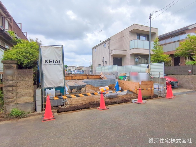G00373529 東京都国立市青柳１丁目 新築一戸建て 6499万円 土地面積131.64m² (約39.82坪) 建物面積100.38m² (約30.36坪) 間取り４ＬＤＫ 築年月2025年07月【外観2】