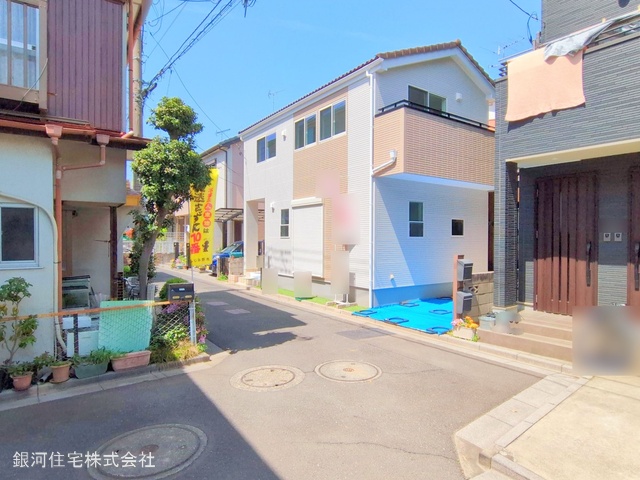 G00373614 埼玉県ふじみ野市大原１丁目 新築一戸建て 2880万円 土地面積59.62m² (約18.03坪) 建物面積64.44m² (約19.49坪) 間取り３ＬＤＫ 築年月2025年04月(築１年以内)【外観3】