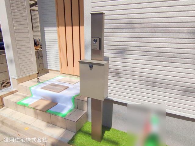 G00373614 埼玉県ふじみ野市大原１丁目 新築一戸建て 2880万円 土地面積59.62m² (約18.03坪) 建物面積64.44m² (約19.49坪) 間取り３ＬＤＫ 築年月2025年04月(築１年以内)【外観5】