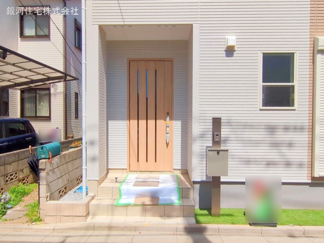 G00373614 埼玉県ふじみ野市大原１丁目 新築一戸建て 2880万円 土地面積59.62m² (約18.03坪) 建物面積64.44m² (約19.49坪) 間取り３ＬＤＫ 築年月2025年04月(築１年以内)【外観6】