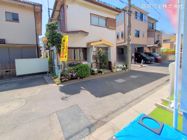 G00373614 埼玉県ふじみ野市大原１丁目 新築一戸建て 2880万円 土地面積59.62m² (約18.03坪) 建物面積64.44m² (約19.49坪) 間取り３ＬＤＫ 築年月2025年04月(築１年以内)【外観11】