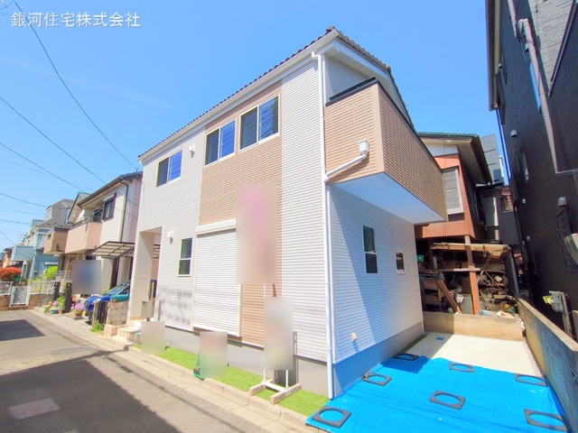 G00373614 埼玉県ふじみ野市大原１丁目 新築一戸建て 2880万円 土地面積59.62m² (約18.03坪) 建物面積64.44m² (約19.49坪) 間取り３ＬＤＫ 築年月2025年04月(築１年以内)【外観13】