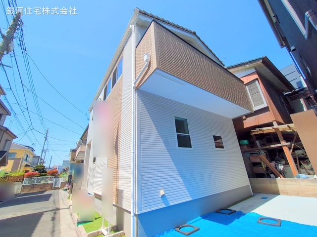 G00373614 埼玉県ふじみ野市大原１丁目 新築一戸建て 2880万円 土地面積59.62m² (約18.03坪) 建物面積64.44m² (約19.49坪) 間取り３ＬＤＫ 築年月2025年04月(築１年以内)【外観15】