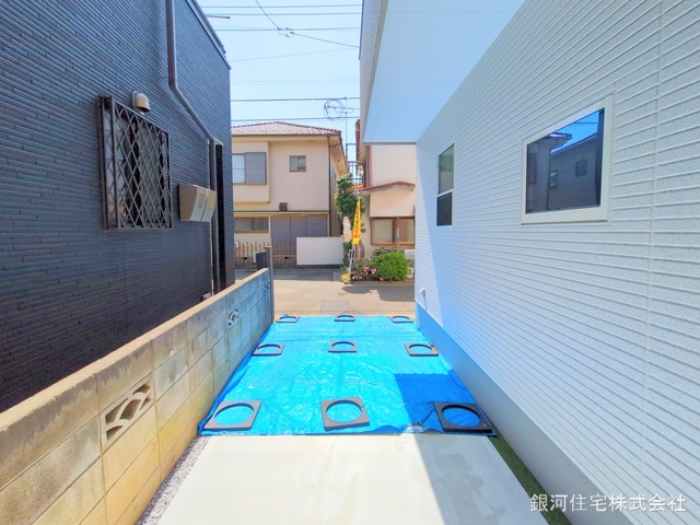 G00373614 埼玉県ふじみ野市大原１丁目 新築一戸建て 2880万円 土地面積59.62m² (約18.03坪) 建物面積64.44m² (約19.49坪) 間取り３ＬＤＫ 築年月2025年04月(築１年以内)【外観18】